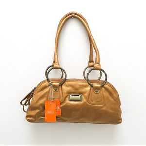 Latico Leather Shoulder Bag Metallic Gold NWT